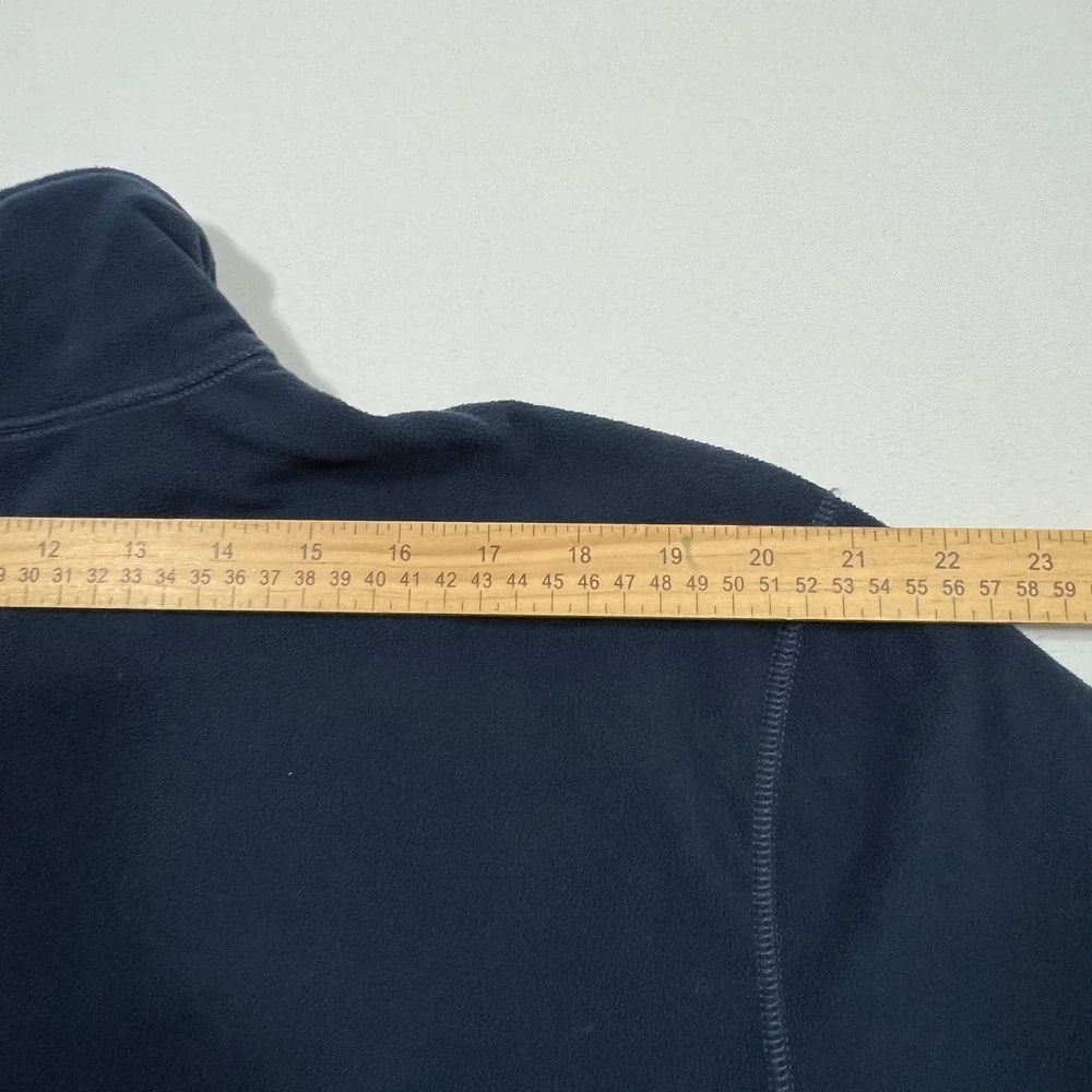The North Face TKA 100 Fleece 1/4 Zip Pullover Navy‎ Blue Outdoor Mens XL